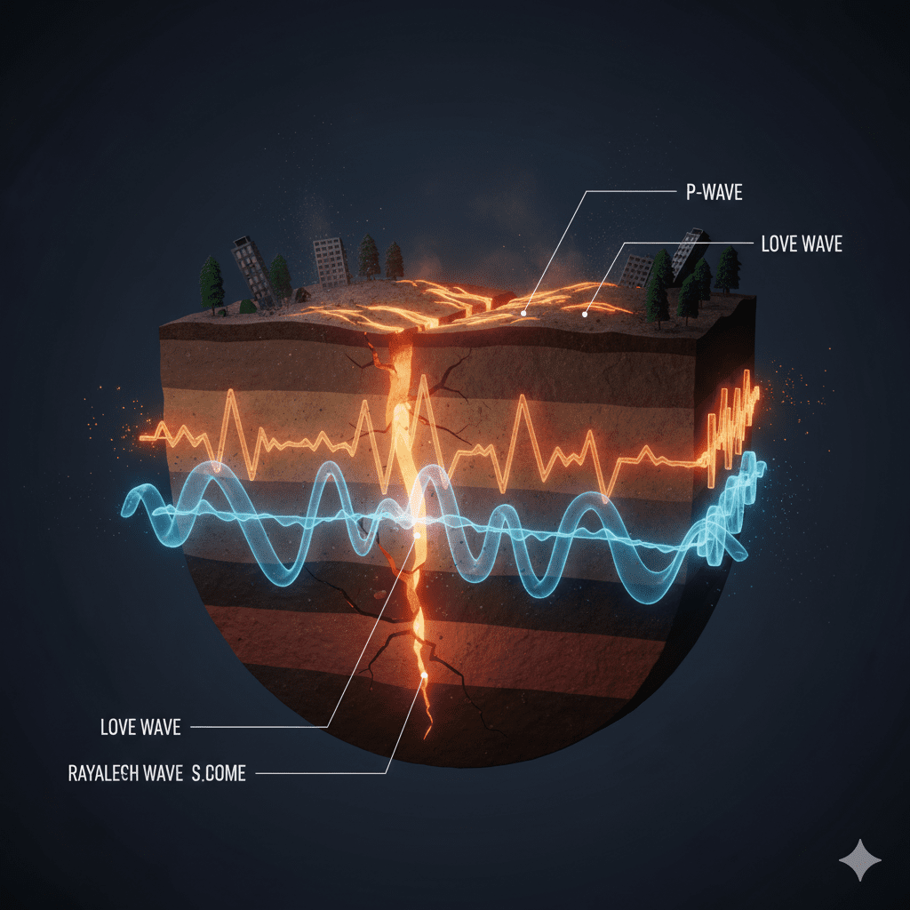 Deprem Dalgalarının Cinsleri