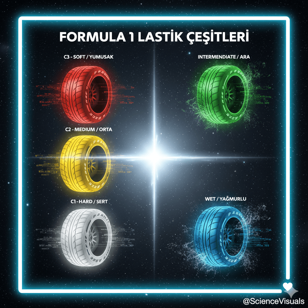 Formula 1 Lastik Cinsleri ve Pist Performansına Etkisi