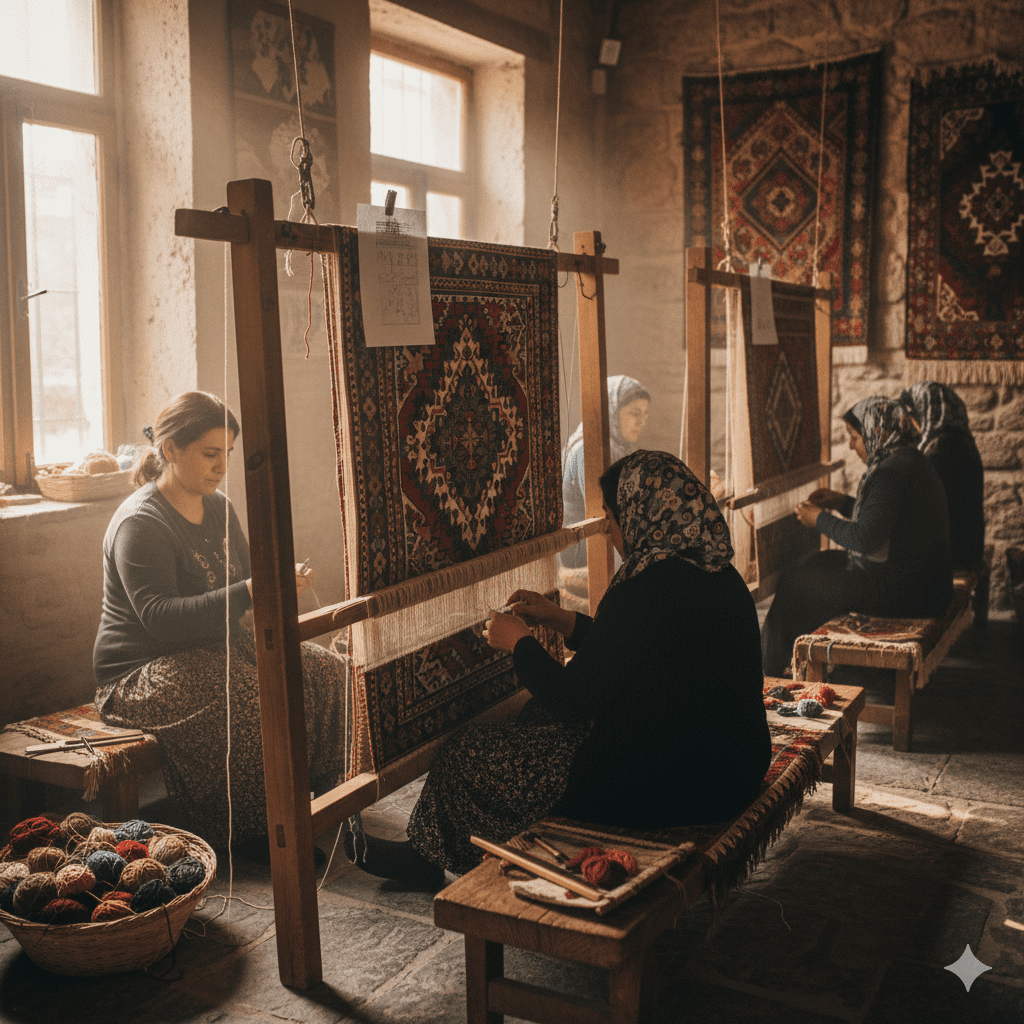 Geleneksel Türk El Sanatlarında Kullanılan Halı Dokuma Cinsleri