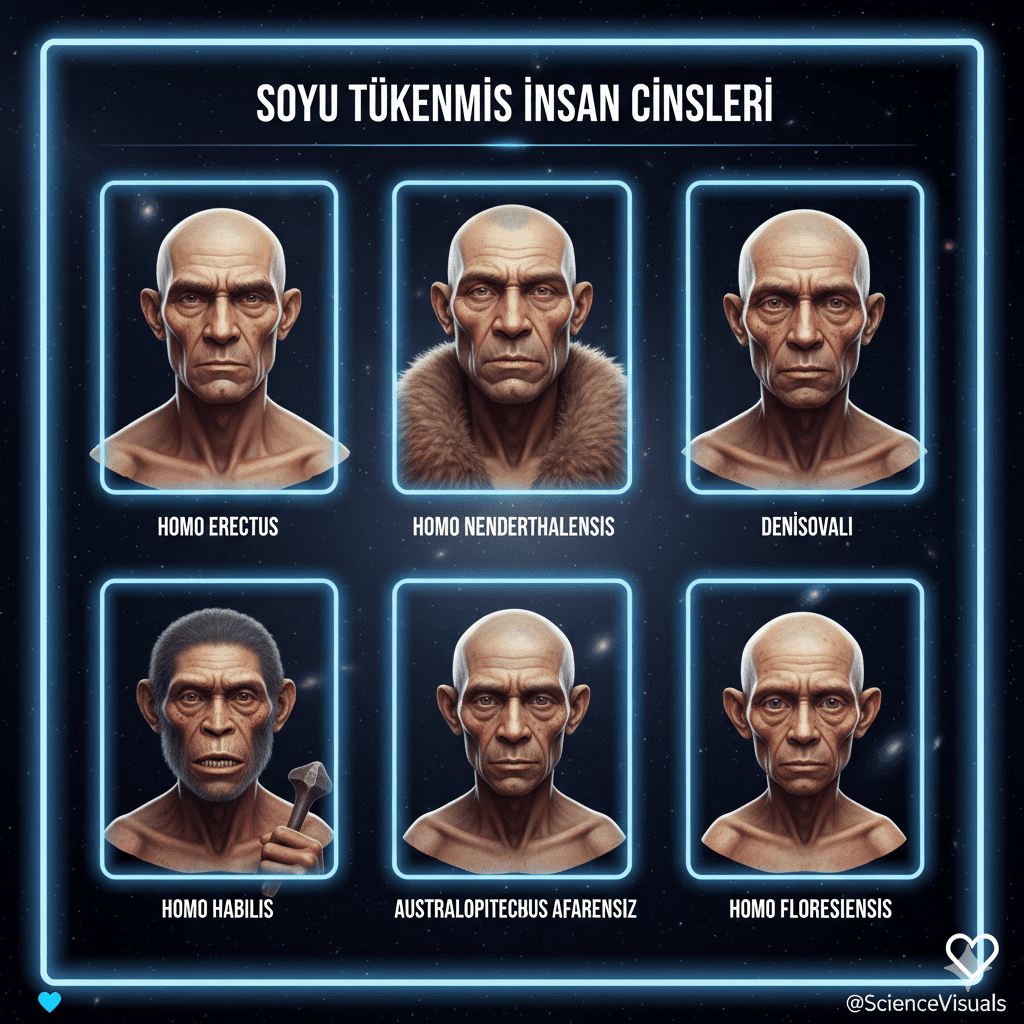 Tarihte Soyu Tükenmiş İnsan Cinsleri